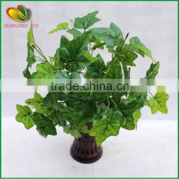 cheap wholesale artificial grape leavess plastic grape leaves for artificial plant wall