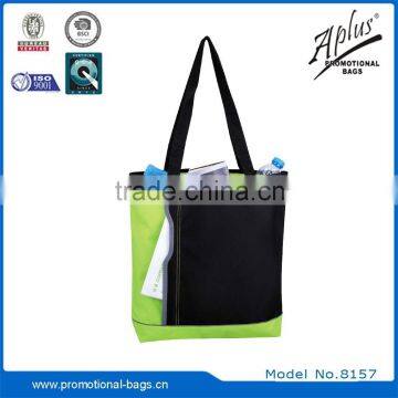 2016 new fashion 600D polyester handle bag