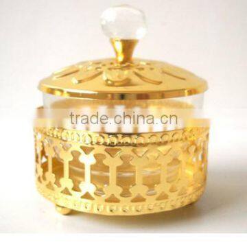 2013 Hot Selling Stocked Glass Cup With Lid S324