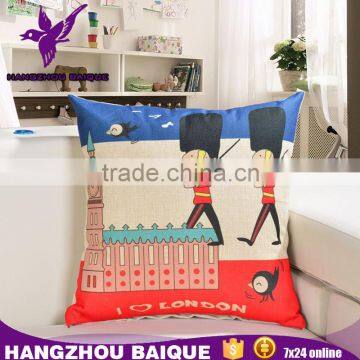 Hot Sale Cartoon Solider Replacement Sofa Decorative Cushion Covers