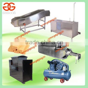 Fully-Automatic 15 moulds Wafer Production line/Flat Heating Oven Price/Advanced Structure Wafer Production Line