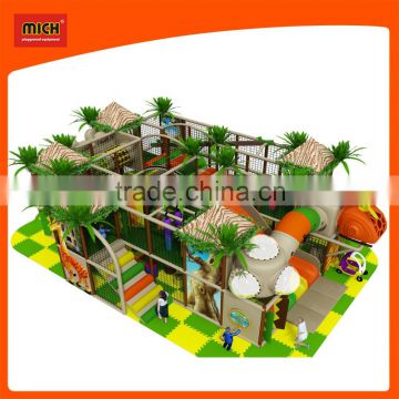 Kids Indoor Treehouse Playground Plastic Slides Equipment for Restaurants (3056A)