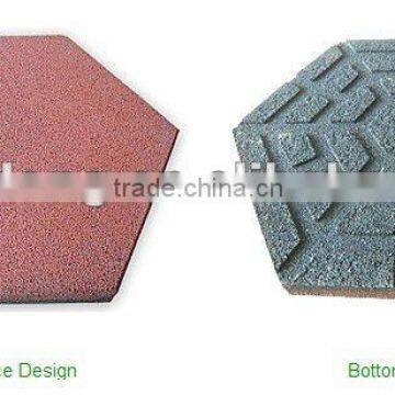 perfect rubber tiles/The rubber floor tile