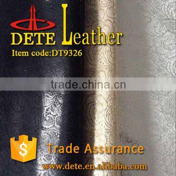 Suede With Gold & Silver Film for Shoes Upper photo-4