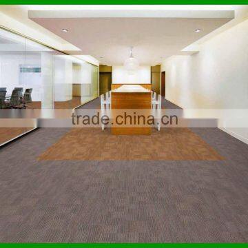 Luxury hotel wilton carpet with leaf pattern