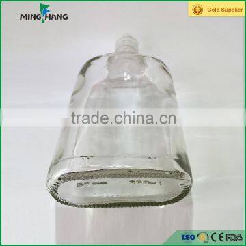 350ml Clear Empty Wine Glass Bottle With Aluminum Cap photo-5