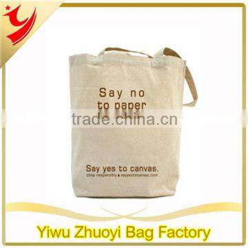 Say No to Plastic and Paper Bag Envirenmental Canvas Tote Bag