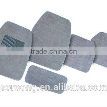 High Quality Popular Black ,beige ,grey Universal Carpet Car Mat