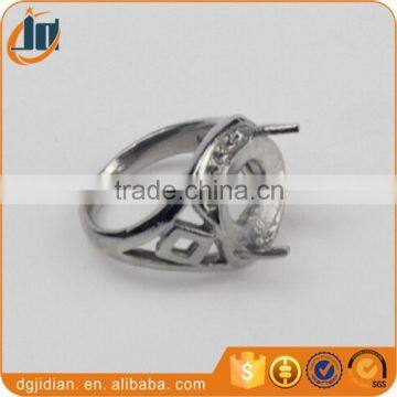 wholesale hot style stainless steel indonesia titanium rings for gemstone