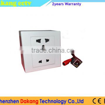 Plastic Socket outlet 5MP OV5658 CMOS Hidden IP camera,5MP Spy Security web Camera,3.7mm pinhole lens, 2-Way Audio