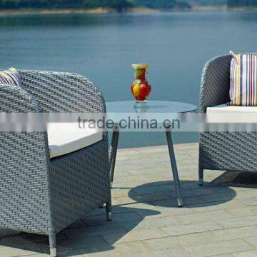 Outdoor synthetic rattan furniture