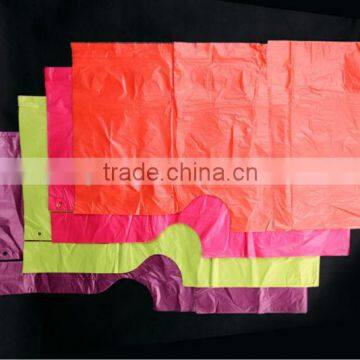 wholesale  2015 new arrival fashion ldpe hair dye pe apron