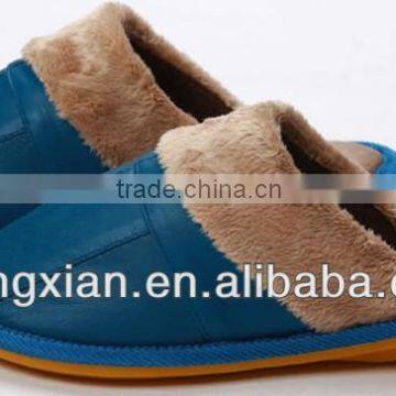 Warm sheepkin slipper Breathable indoor shoes