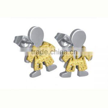 316L best seller stainless steel boys earrings earings for boys earrings stud factory direct sale price (LE2436)