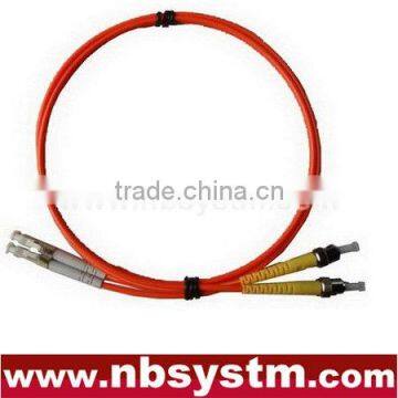 Fiber Optic Patch Cable, LC-ST, Multi Mode, Duplex (50/125 Type)