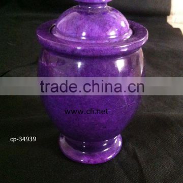 Purple Marble Candy Pot in wholesale