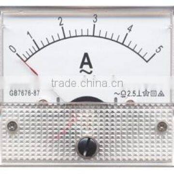 0-5A 45*45mm analog panel meter, voltmeter, ammeter