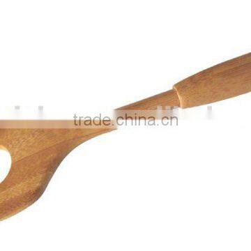 Special-shaped bamboo spatula