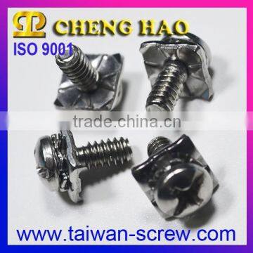 Wholesale Recessed Pan Head Large Square Washer Carbon Sems Fastener