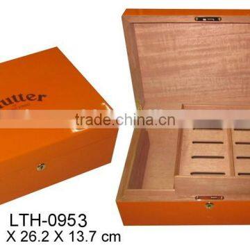 cigar matt humidor mahogany