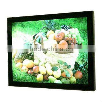 wall mount super slim indoor decoration advertising led magnetic light box