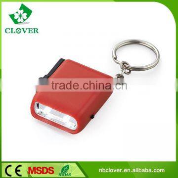 Energy-saving 2 LED Hand Crank Mini Dynamo Torch With Variety Color Flashlight photo-3