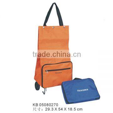 Foldable trolley bag fashion trolley shopping bag