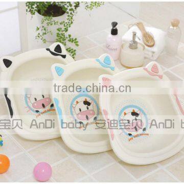 2015 New Good! Plastic Eco-friendly New PP Cow Basin Big Washbasin,plastic Wash Tub