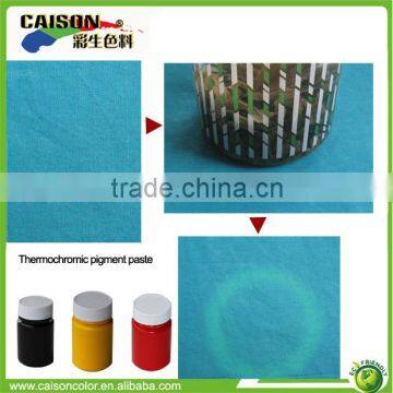 color changing paste pigments for fabric printing