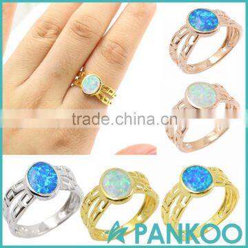 2016 best-selling Sterling Silver Rings For Women Wholesale Silver Opal Ring Wedding Gift Ring