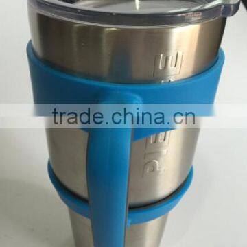 2016 latest selling product 30oz stainless steel beer tumbler with big handle