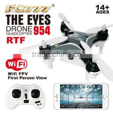 FQ777-954 wifi control wholesale rc drone helicopter with hd camera