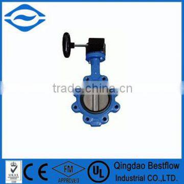 Worm Gear Actuated Butterfly Valve