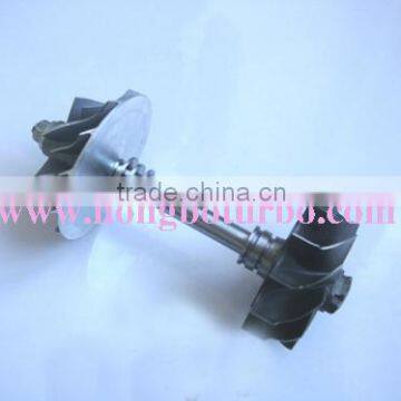 CT16V 17201-OL040 shaft wheels and compressor wheels turbine rotor