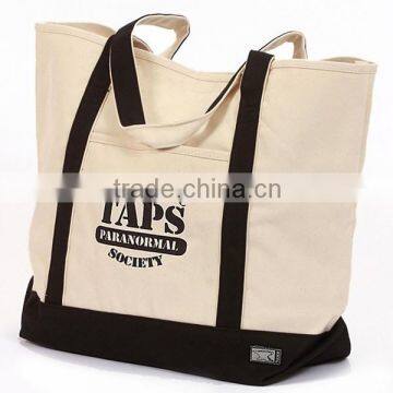 Long Handlen Printing Bag Reusable Shopping Bag