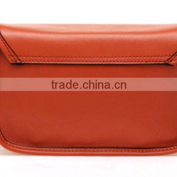 Plain Small Cross Bag Leather Women Purse Tote photo-3