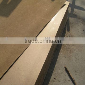 Plain hardboard