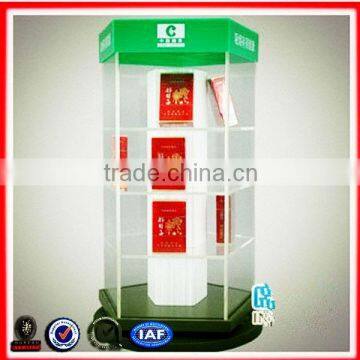 Large Clear Acrylic Cigarette Display Stand In Display Racks