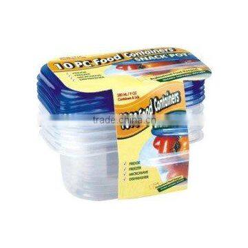 DISPOSABLE FOOD STORAGE CONTAINER