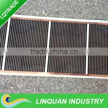 Electric thin film heaters for outside usage