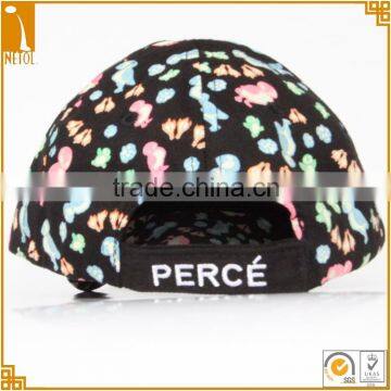 6 Panel Floral Sports Style Children Baseball Caps photo-2