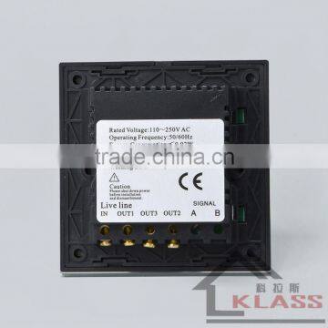 High Quality 3 Gang Touch Screen Light Switch Manufacturer photo-4