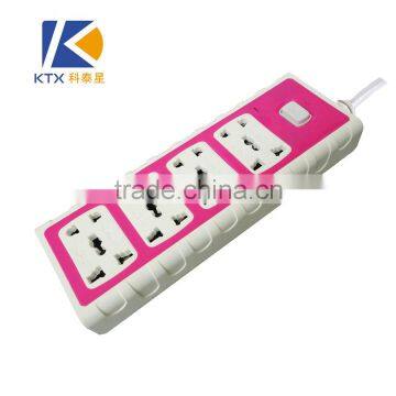 8 Outlets Color Secure Electrical Multiple Power Socket