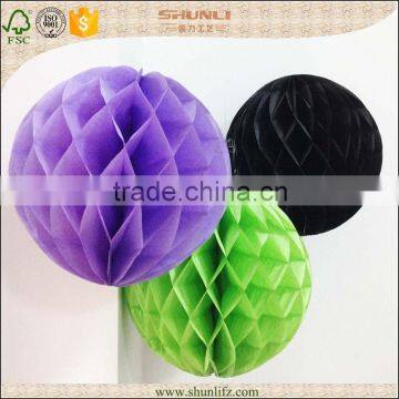 halloween decoration hanging honeycomb ball garland