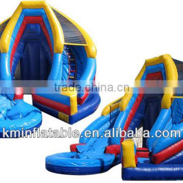 inflatable wet or dry slide