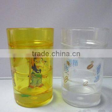 200ML promotion plastic ice mug with handle