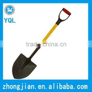 point shovel with wooden handle Spade & Shovel