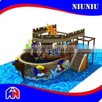 Indoor soft play equipment small type outer pirate series for children