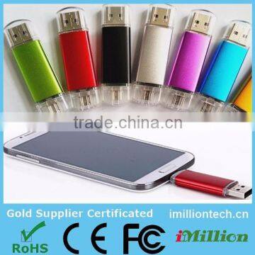 Alibaba China wholesale factory cheap price 4gb-32gb OTG usb flash pen drive for Mobile Phone&Tablet PC