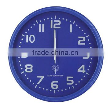 14 inch plastic radio controlled wall clock